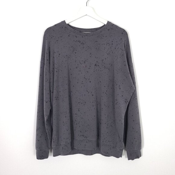 Athleta Grey Studio to Street Printed Splatter Pullover Crew Neck Sweatshirt - Picture 1 of 8